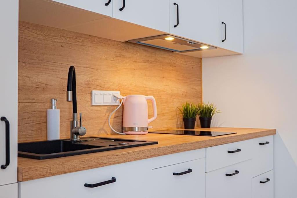 Komfortowy Apartament W Centrum Varsó Kültér fotó